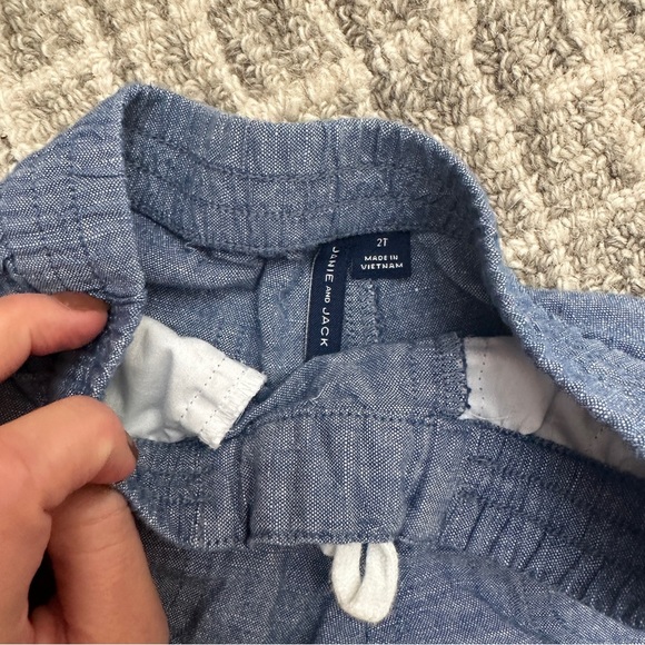 Janie + Jack Chambray shorts - Picture 3 of 3